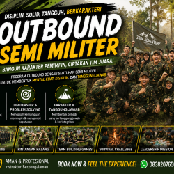 Outbound Semi Militer Bandung Terfavorit: Panduan Program, Kedisiplinan & Paket Terbaik 2026